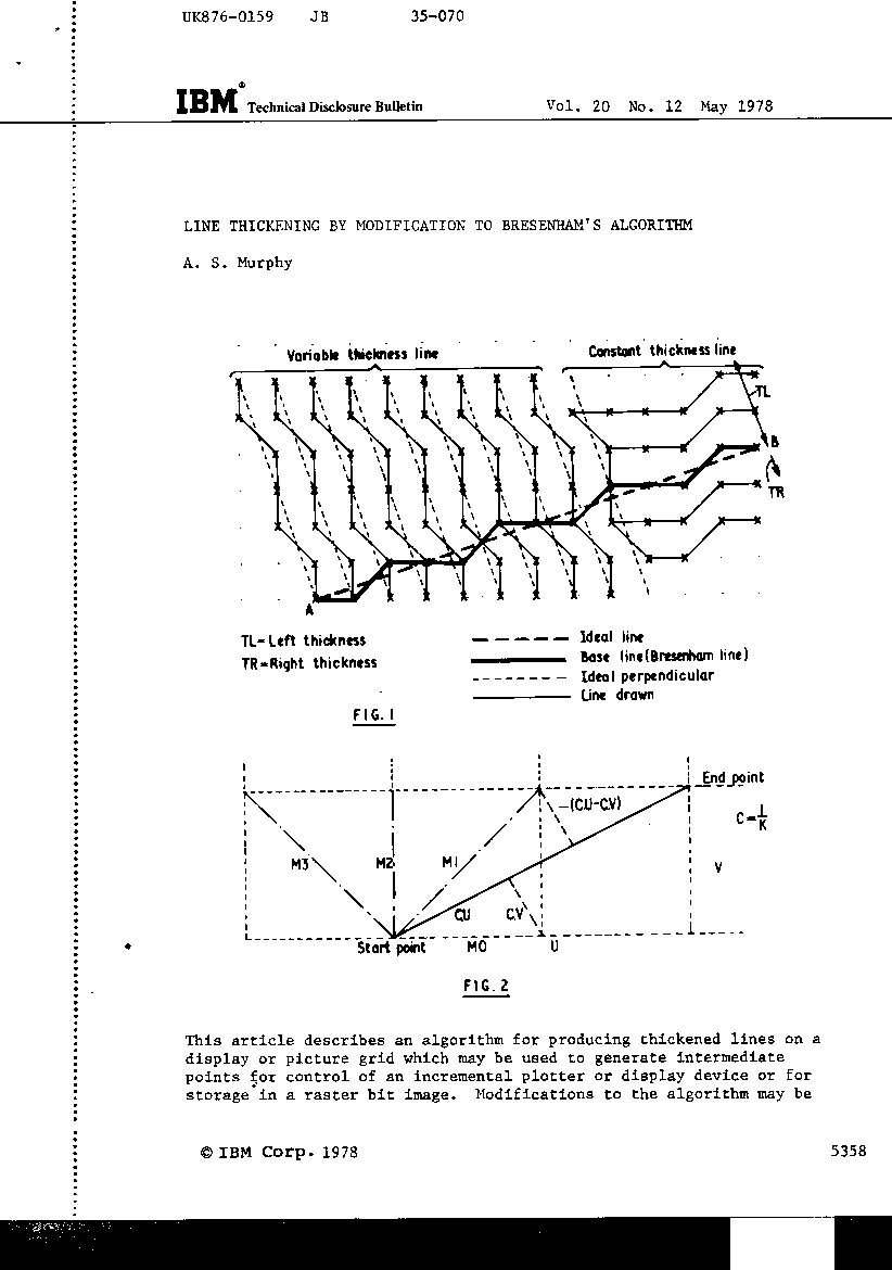 Bresenham Line Drawing Algorithm For All Octants : Murphy s modified bresenham line algorithm