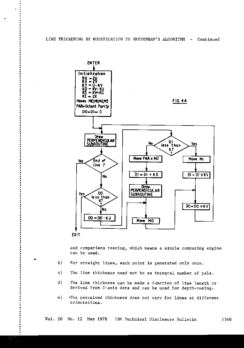 Bresenham Line Drawing Algorithm For All Slopes : Murphy s modified bresenham line algorithm